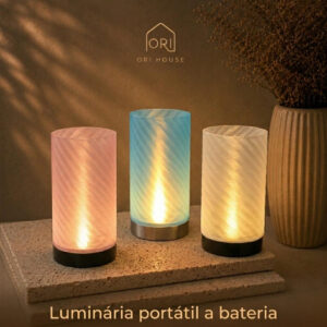 Luminária Decorativa Espiral portátil – ORI House