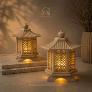 Luminária Oriental Decorativa LED