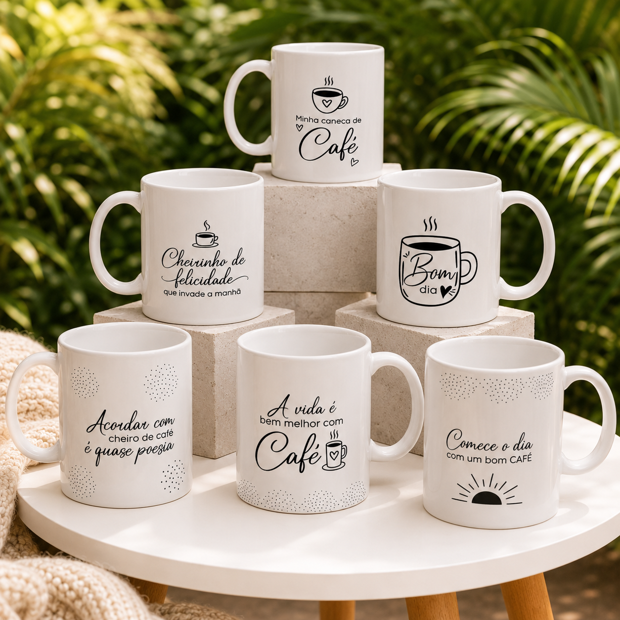 Caneca ORI HOUSE Frases para Café