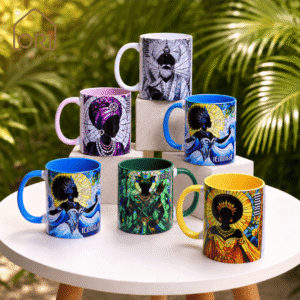 Caneca Orixás VITRAL ORI HOUSE | Cerâmica 325ml